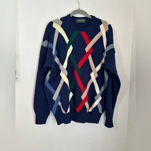 Greenwich mens 100%cotton crewneck sweater L